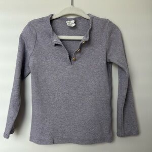 H&M Ribbed 3T Toddler Long Sleeve Shirt Organic Cotton